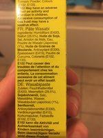 Wazabi Paste Ingredients