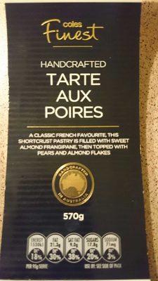 Handcrafted Tarte Aux Poires