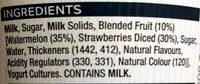 Watermelon And Strawberry Twist Yogurt Ingredients