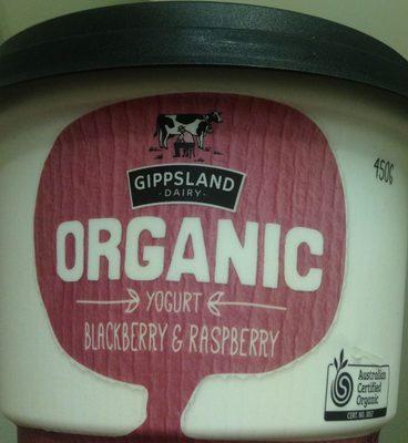 Organic Yogurt Blackberry & Raspberry