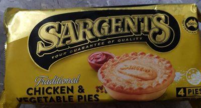 Traditional Chicken & Vegetable Pies