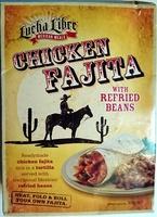 Chicken Fajita With Refried Beans Report Card