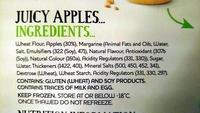 4 Snack Apple Pies Ingredients