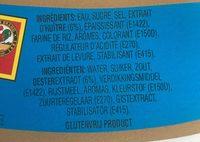 Sauce D'hutre Ingredients