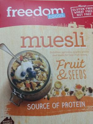 Freedom Foods Fruit & Seeds Muesli 500G