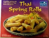 Thai Spring Rolls Report Card