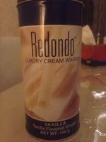 Luxury Cream Waffers Vanilla Flavored Cream Report Card