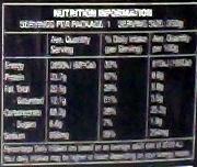 7chefs Kitchen Bistro Chicken Bacon Pasta Bake Nutrition Label