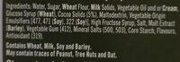 Maxibon Monster Cookie Ingredients