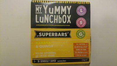 My Yummy Lunchbox Superbars
