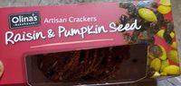 Raisin And Pumpkin Seed Crackers Report Card