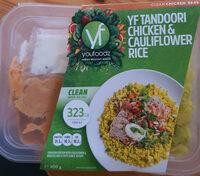 YF Tandoori Chicken & Cauliflower Rice Report Card