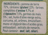Pure 3 Crales Mas Avoine Peautre Ingredients