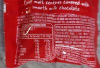 Maltesers Pick And Mix Ingredients