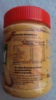 ETA Crunchy Peanut Butter Ingredients