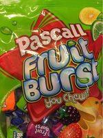 Pascall Family Pack Sweets Fruit Bursts Report Card