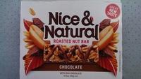 Nice & Natural Rosted Nut Bar - Chocolate Report Card