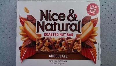 Nice & Natural Rosted Nut Bar - Chocolate