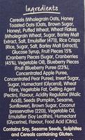 Superfruits - Cranberry & Blueberry Ingredients