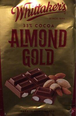 Almond Gold 33% Cacao