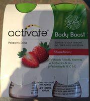 Body Boost Strawberry Report Card