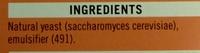 Instant Dry Yeast Ingredients