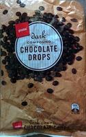 Dark Compound Chocolate Drops Report Card