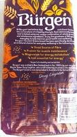 Burgen Ancient Grains Toast Ingredients