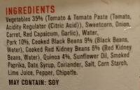 Mexican Pulled Pork With Quinoa & Beans Ingredients
