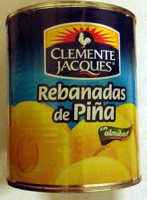 Rebanadas De Pia En Almibar